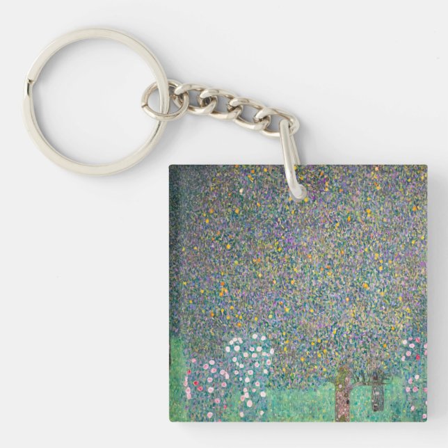 Porte-clefs Gustav Klimt - Rosiers sous les arbres (Devant)