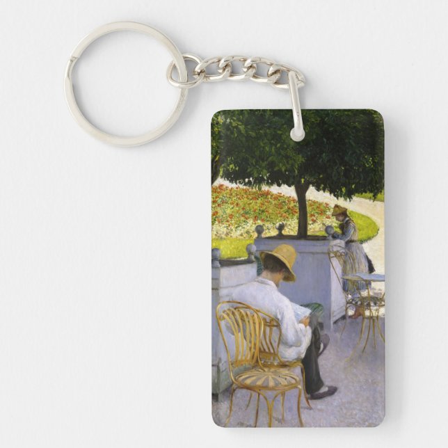 Porte-clefs Gustave Caillebotte - Les Orangers (Devant)