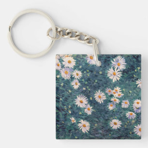 Porte-clefs Gustave Caillebotte - Parterre de marguerites, dét