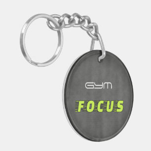 Porte-clefs GYM FOCUS Forme Moderne