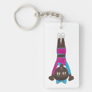 Porte-clefs Gymastique acrobatique Poignée Tumbling Gymnaste