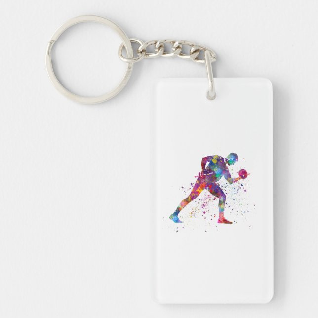 Porte-clefs gymnastics exercise (Devant)