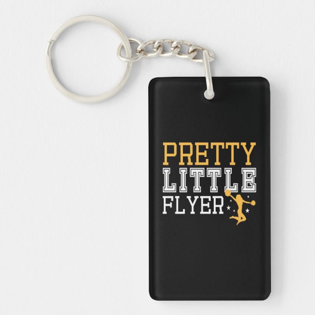 Porte-clefs Gymnastique Joli Petit Flyer (Devant)
