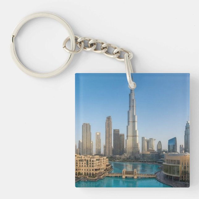 Porte-clefs Habibi Come To Dubai Custom Name Travel  (Devant)