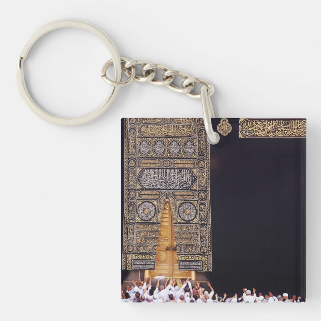 Porte-clefs Hajj Moubarak Sainte Kaaba Mecque Dévotion islamiq (Devant)
