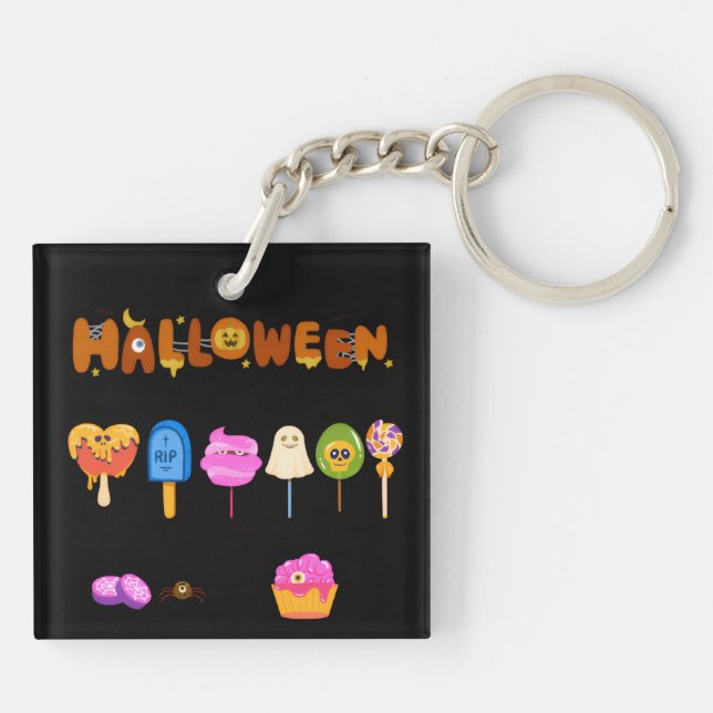 Porte-clefs halloween (Dos)
