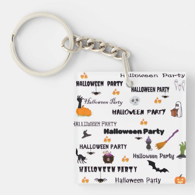 Porte-clefs halloween (Devant)
