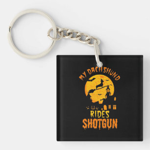 Porte-clefs Halloween avec mon Dachshund