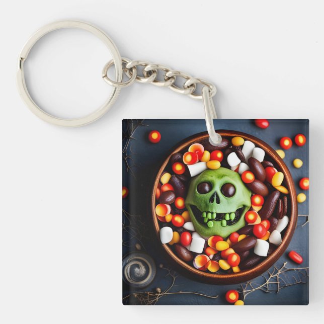 Porte-clefs Halloween Déplaisant Candy Bowl (Devant)