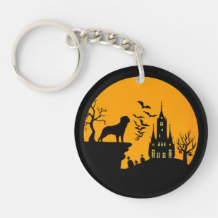 Porte-clefs Halloween Rottweiler