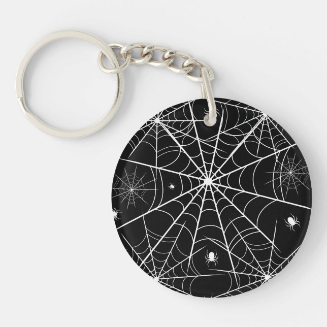 Porte-clefs Halloween Spider Web (Devant)