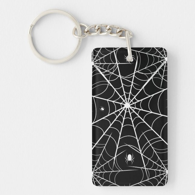 Porte-clefs Halloween Spider Web (Devant)