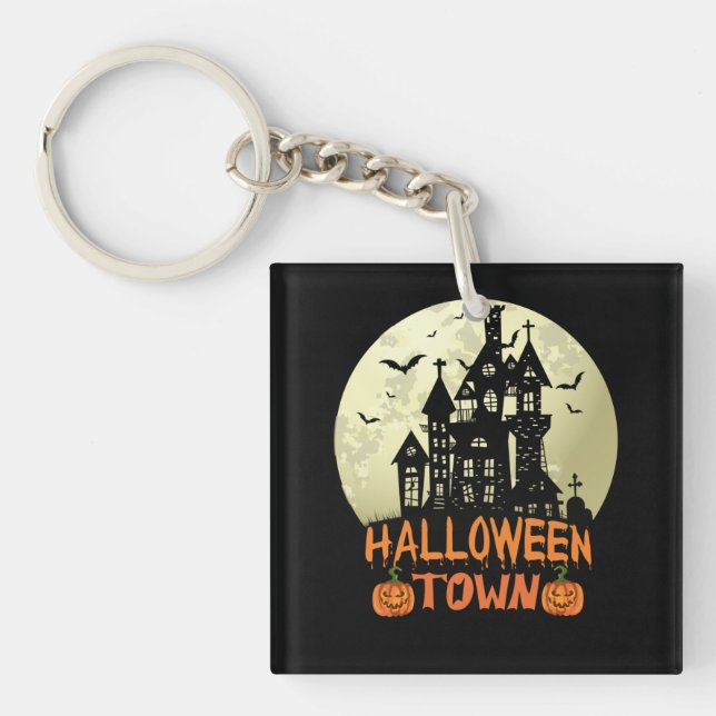 Porte-clefs Halloween Town (Devant)