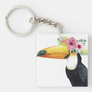 Porte-clefs Halo tropical - Toucan