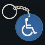 Porte-clefs Handicapé<br><div class="desc">Handicapés,  Désactivés</div>