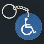 Porte-clefs Handicapé<br><div class="desc">Handicapés,  Désactivés</div>