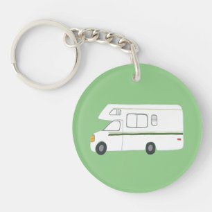 Porte-clefs HAPPER CAMPER RV Motorhome Camper PERSONNALISÉ