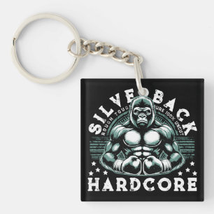 PORTE-CLEFS HARDCORE SILVERBACK GORILLA