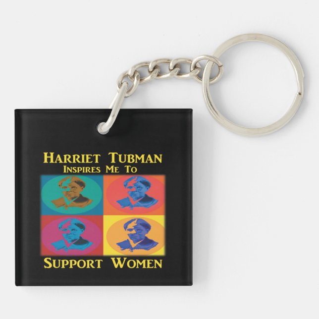 Porte-clefs Harriet Tubman soutient les femmes (Dos)