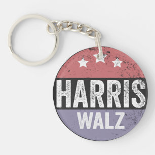 Porte-clefs Harris Walz 2024 Election Kamala Tim Waltz America