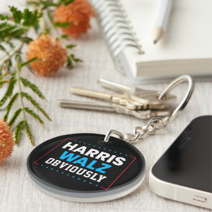 Porte-clefs Harris Walz Évidemment
