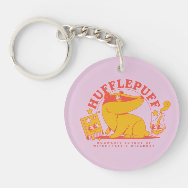 Porte-clefs HARRY POTTER™ | Cute HUFFLEPUFF™ (Devant)