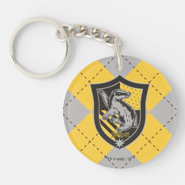 Porte-clefs Harry Potter | Fierté de la maison Poufsouffle (Devant)