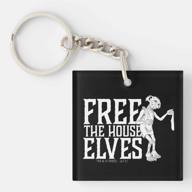 Porte-clefs Harry Potter | Libérez La Maison Elves (Devant)