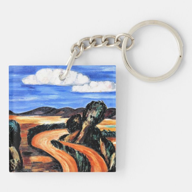 Porte-clefs Hartley - Paysage, Nouveau-Mexique (Dos)