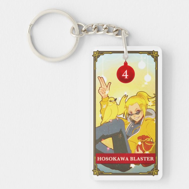 Porte-clefs Hatoful Advent Rabu-Azami (Devant)