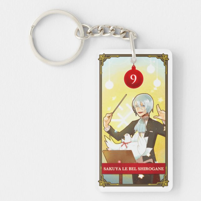 Porte-clefs Hatoful Advent Sakuya-Yuuya (Devant)