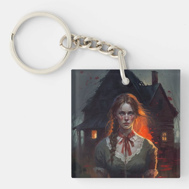 Porte-clefs Haunting house (Devant)