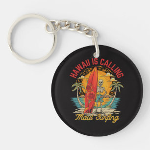Porte-clefs Hawaii Appelle Île de Surf Maui Vibes