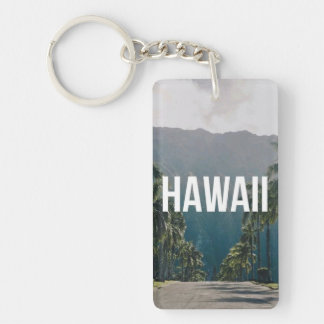 Porte-clefs Hawaii Tropical Palm Trees Aesthetic