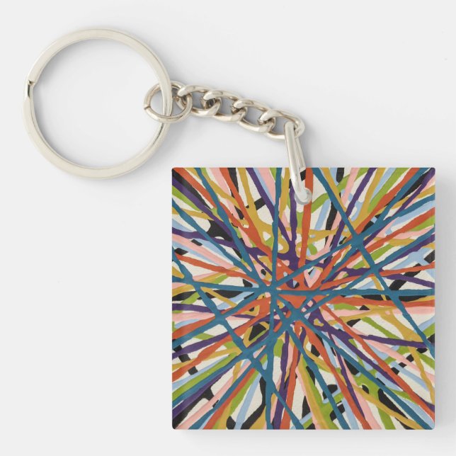 Porte-clefs Haystack en Porte - clé blanc (Devant)
