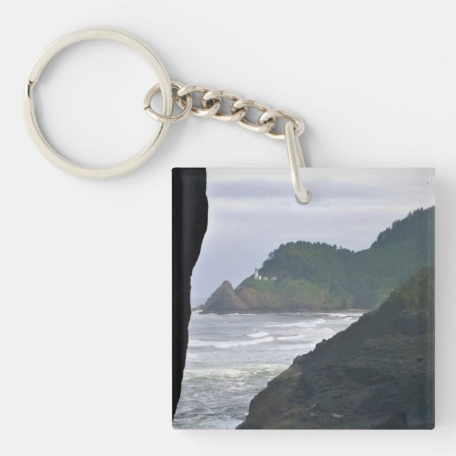 Porte-clefs Heceta Head Lighthouse & Sea Lions, OU (Devant)
