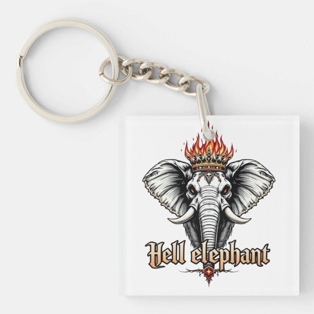 Porte-clefs Hell Elephant (Devant)