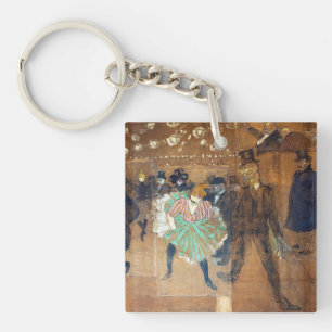 Porte-clefs Henri de Toulouse-Lautrec - Danse au Rouge