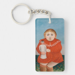 Porte-clefs Henri Rousseau - Enfant à la poupée