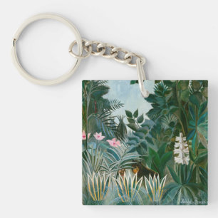 Porte-clefs Henri Rousseau - La jungle équatoriale