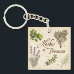 Porte-clefs Herbes de Provence Porte - clé<br><div class="desc">Personnalisez avec votre texte personnalisé. Herbes de Provence, un mélange populaire d'herbes aromatiques du sud-ouest de la France utilisé par les chefs pour savourer viandes, poissons, soupes, ragoûts et légumes. Combiner les herbes séchées entières : 2 c. à s. Feuilles De thym 1 C. À S. Oregano feuilles 1 C....</div>