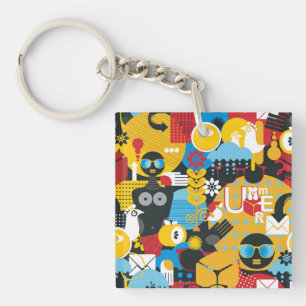 Porte-clefs Heure d'été