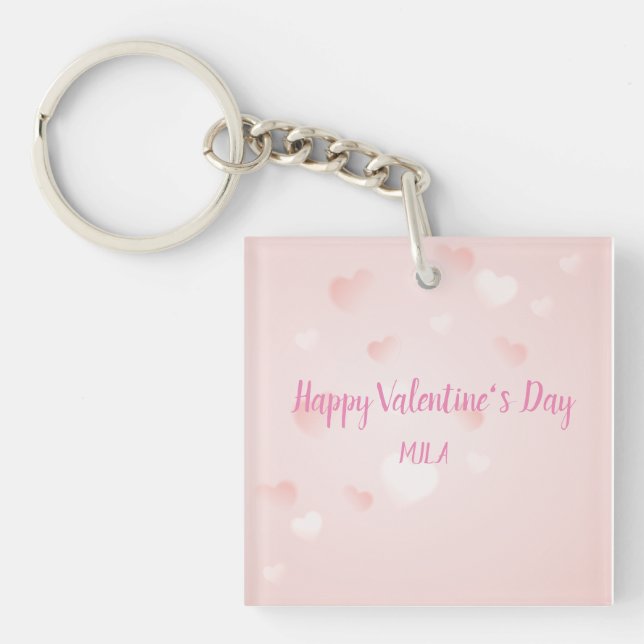Porte-clefs Heureuse Sainte-Valentin (Devant)