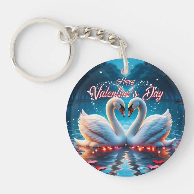Porte-clefs Heureuse Sainte-Valentin (Devant)