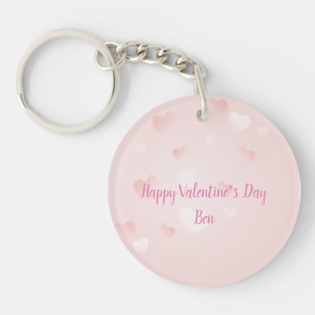 Porte-clefs Heureuse Sainte-Valentin (Devant)