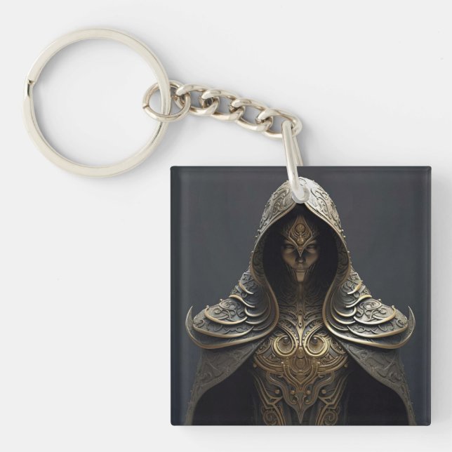 Porte-clefs heureux halloween (Devant)
