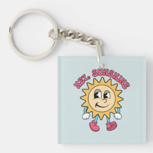 Porte-clefs Hey, Sunshine - Vibes d'été