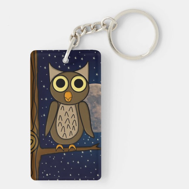 Porte-clefs hibou (Dos)