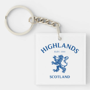 Porte-clefs HIGHLANDS Ecosse