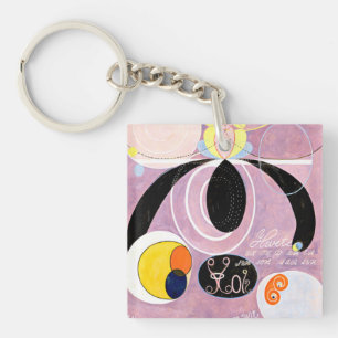 Porte-clefs Hilma af Klint - Les dix plus grandes, no 06
